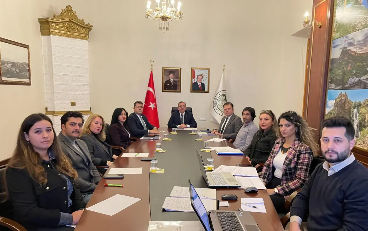 Vali Ziya Polat Başkanlığında KAFKAS Projesi değerlendirme toplantısı yapıldı