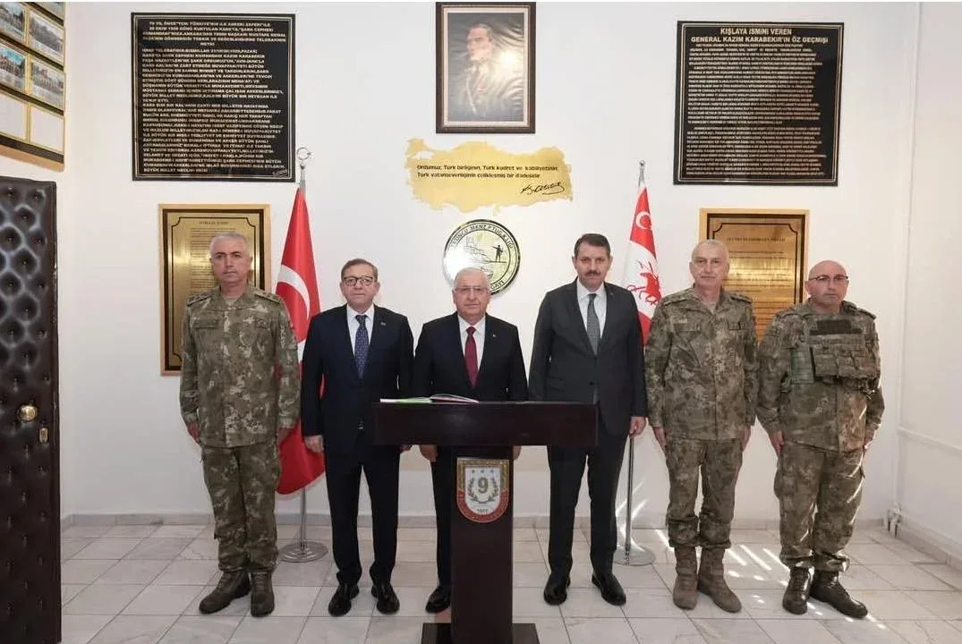 Bakan Yaşar Güler Kars’ta incelemelerde bulundu
