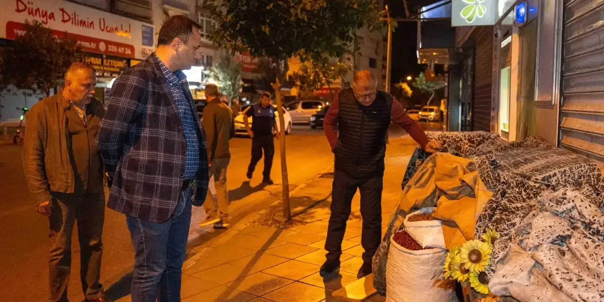 Bornova’da fırın ve kaldırım işgallerine denetim
