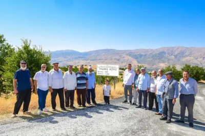 Pütürge’de 14 kilometrelik bağlantı yolu yenileniyor