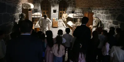 Kars’ta öğrenciler tarihî ve kültürel mirası yerinde tanıyor